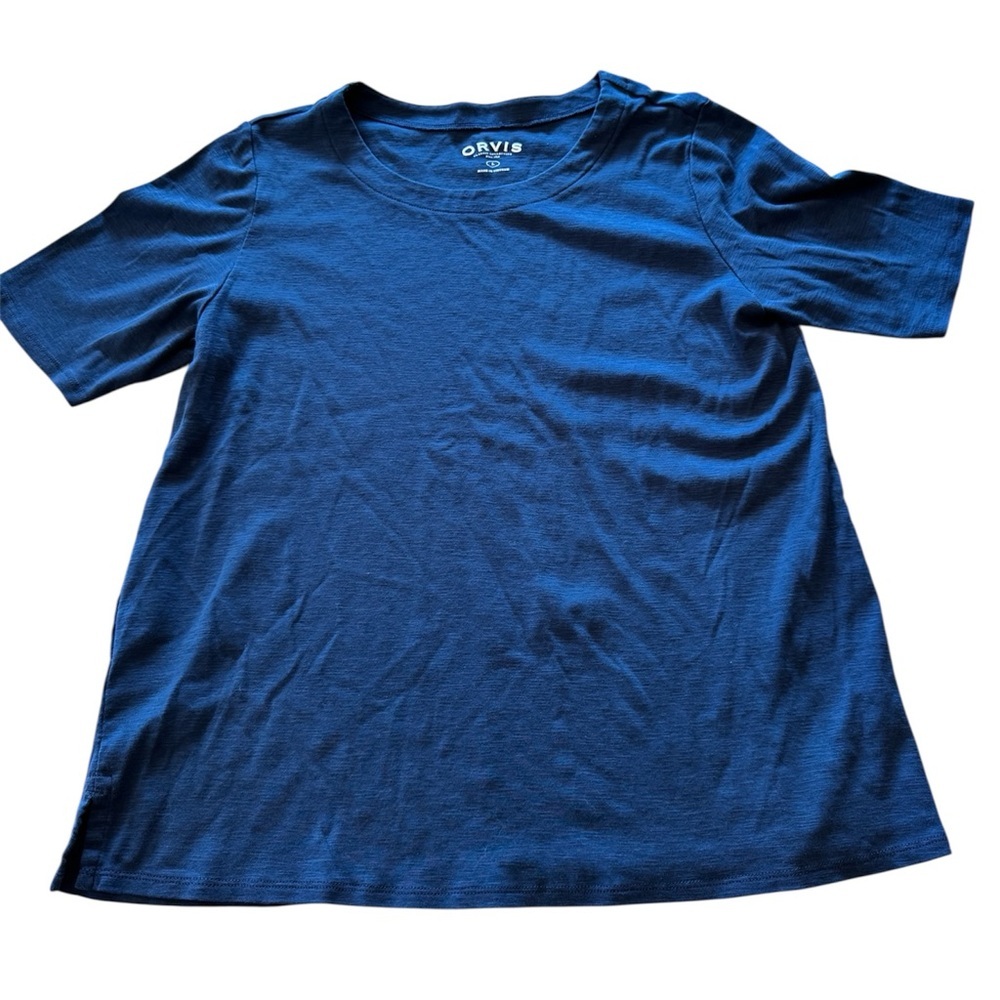 Orvis Short Sleeve Blue T-Shirt L